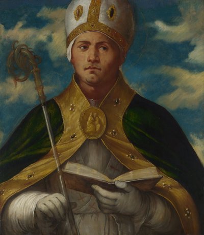 Saint Gaudioso by Girolamo Romanino